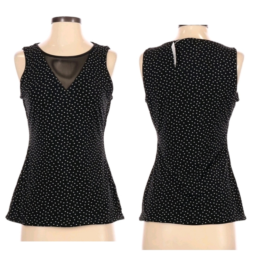 Whbm reversible matte jersey shell